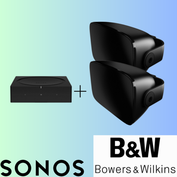Sonos Amp + Bowers and Wilkins AM1 Bundle