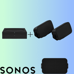 Sonos Amp + Sonos outdoor speakers (pair)