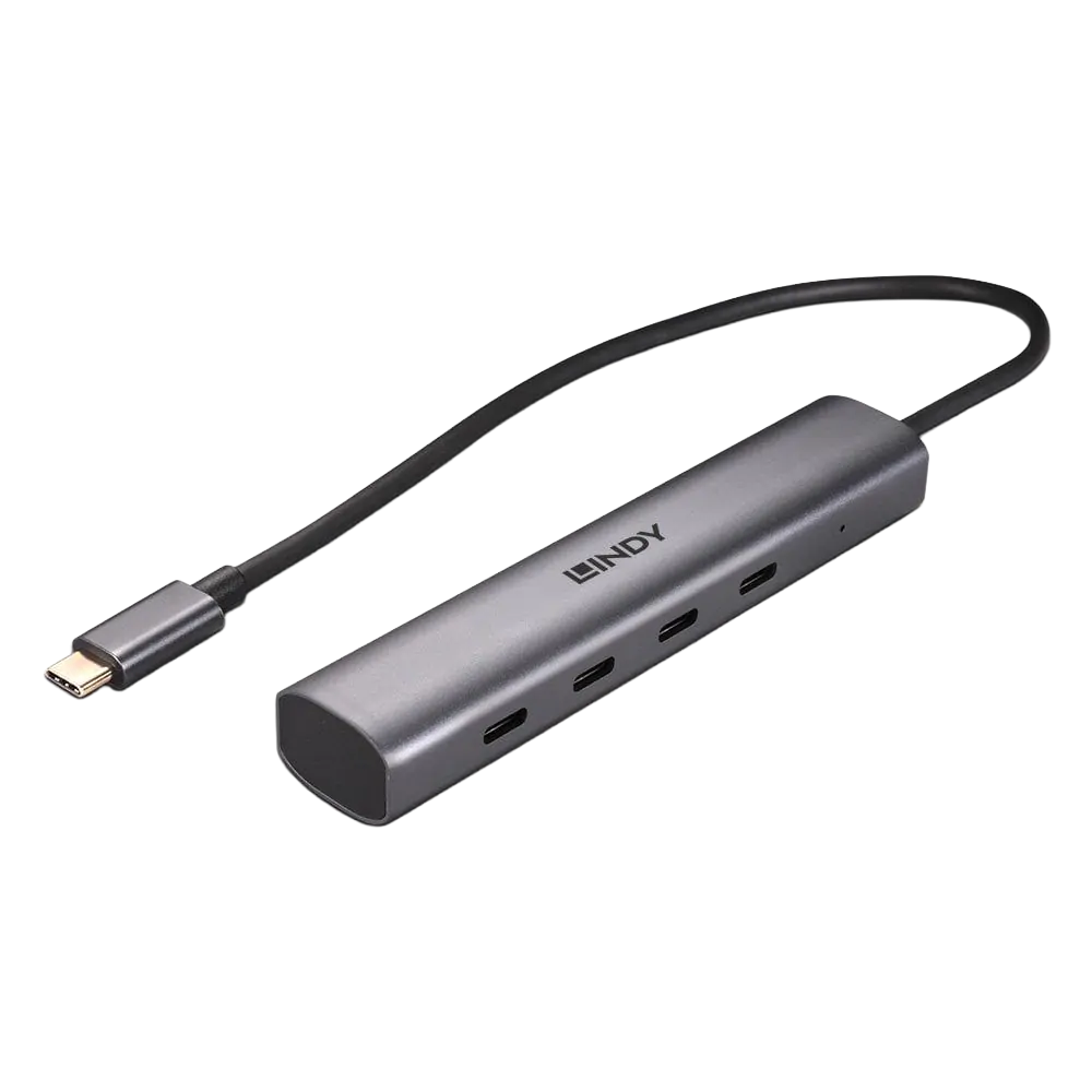 Lindy 4 Port USB 3.2 Gen 2 Type C Hub