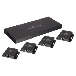 Lindy 70m CAT6 4 Port HDMI & IR Splitter Extender