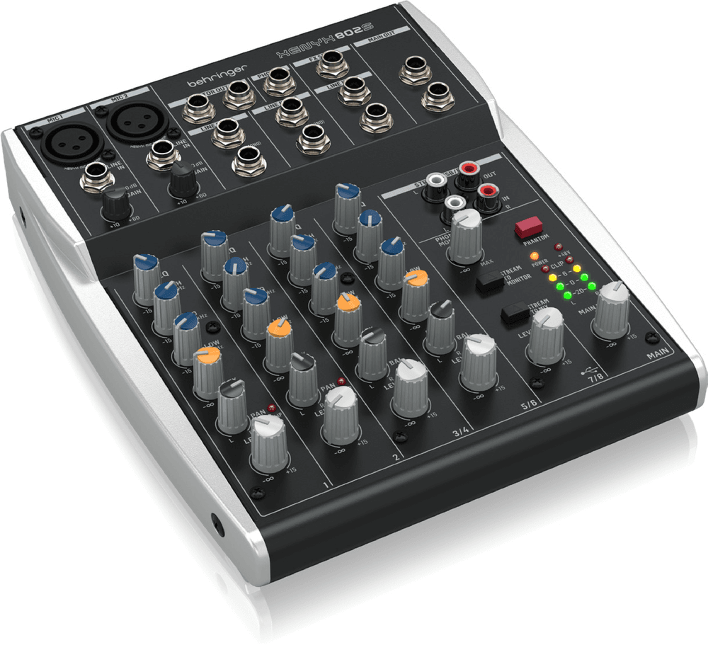Behringer Xenyx 802S 8ch Mixer w/USB - Image 2