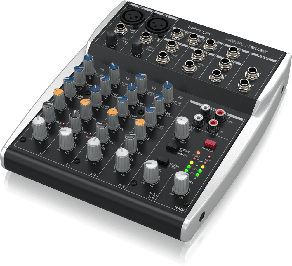 Behringer Xenyx 802S 8ch Mixer w/USB - Image 3