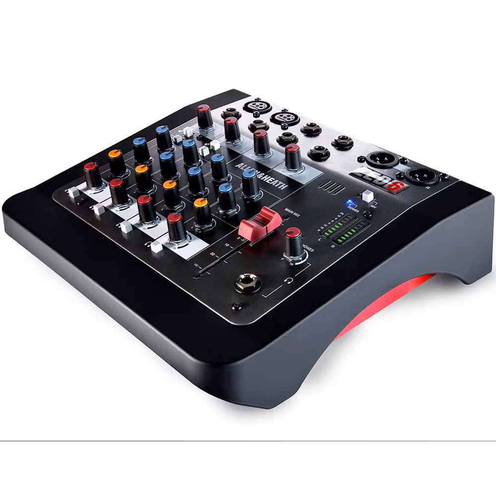 Allen & Heath ZED-6 Compact 6-Input Analogue Mixer - Image 2