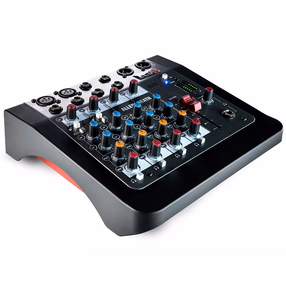 Allen & Heath ZED-6 Compact 6-Input Analogue Mixer - Image 4