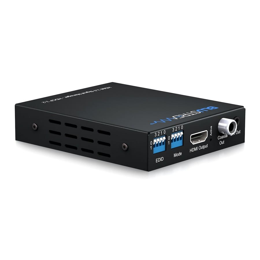 BLU-SM11 - Blustream HDMI Signal Manager End Point, EDID & HDCP Audio Embedder or De-Embedder - Image 2
